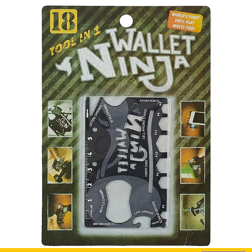 Mul'titul Wallet Ninja (18 v 1) 8 Mul'titul Wallet Ninja (18 v 1) 8