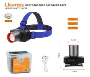 Svetodiodnaya zaryadnaya fara LIGHTESS LT-WH-2102