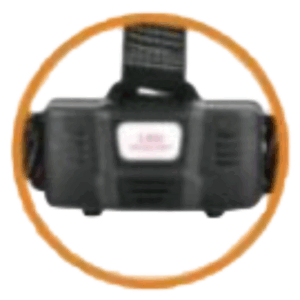 Fonar' nalobnyj svetodiodnyj Lightess LT-8062-4in1 (4 cveta) USB 1