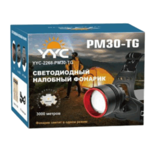 Fonar' nalobnyj svetodiodnyj YYC-2268-PM30-TG 5