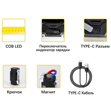 Fonar' nalobnyj svetodiodnyj YYC-XPZ-0918 5 Fonar' nalobnyj svetodiodnyj YYC-XPZ-0918 5