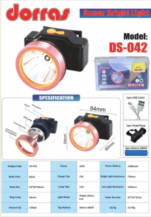Fonar' nalobnyj mnogofunkcional'nyj DS-042