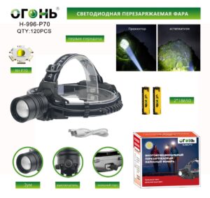Fonar' nalobnyj mnogofunkcional'nyj H-996-P70