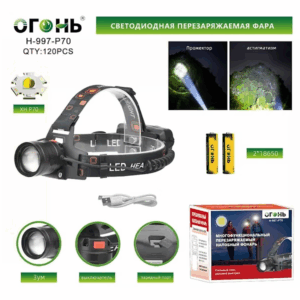 Fonar' nalobnyj svetodiodnyj H-997-P70