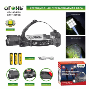 Fonar' nalobnyj svetodiodnyj HT-105-P99