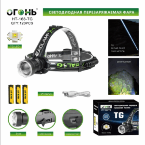 Fonar' nalobnyj mnogofunkcional'nyj HT-168-TG