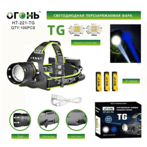 Fonar' nalobnyj svetodiodnyj HT-221-TG