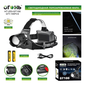 Fonar' nalobnyj svetodiodnyj HT-253-GT100