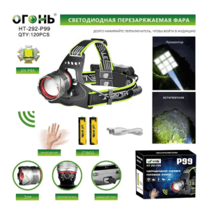 Fonar' nalobnyj svetodiodnyj HT-292-GT100