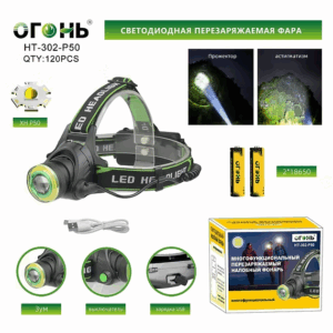 Fonar' nalobnyj svetodiodnyj HT-302-P50