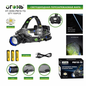 Fonar' nalobnyj svetodiodnyj HT-3050-PM10-TG
