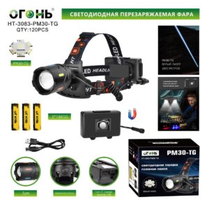 Fonar' nalobnyj mnogofunkcional'nyj HT-3083-PM30-TG