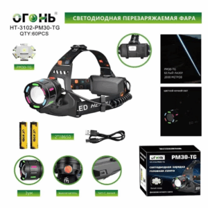 Fonar' nalobnyj svetodiodnyj HT-3102-PM30-TG