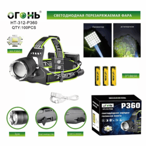 Fonar' nalobnyj svetodiodnyj HT-312-P360