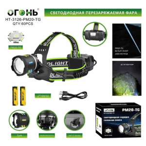 Fonar' nalobnyj svetodiodnyj HT-3126-PM20-TG