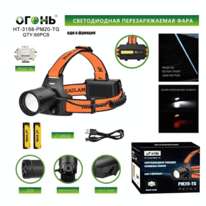Fonar' nalobnyj svetodiodnyj HT-3158-PM20-TG