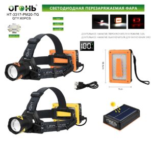 Fonar' nalobnyj mnogofunkcional'nyj HT-3317-PM20-TG