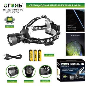 Fonar' nalobnyj mnogofunkcional'nyj HT-363-PM60-TG