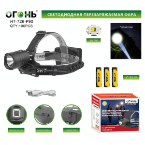Fonar' nalobnyj svetodiodnyj HT-726-P90