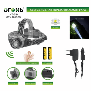 Fonar' nalobnyj svetodiodnyj HT-784