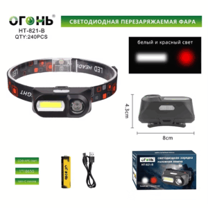 Fonar' nalobnyj svetodiodnyj HT-821-B