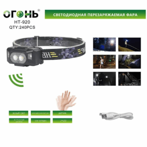 Fonar' nalobnyj svetodiodnyj HT-920