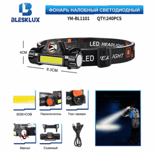 Fonar' nalobnyj svetodiodnyj YM-BL1101