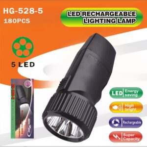 Fonarik ruchnoj svetodiodnyj HG-528-5