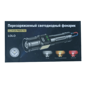 Fonarik ruchnoj svetodiodnyj LL-4125-PM30-TG