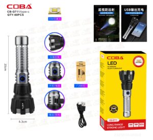 Fonarik ruchnoj CB-G711-RM30-TG svetodiodnyj 4