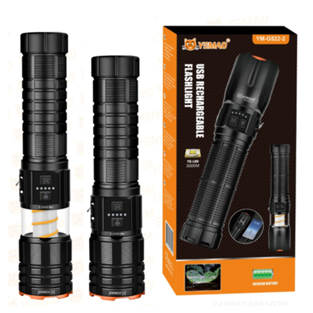 Fonar' ruchnoj YM-G521-2+COB kempingovyj 5 Fonar' ruchnoj YM-G521-2+COB kempingovyj 5