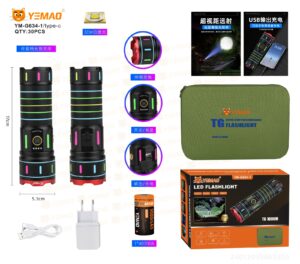 Fonarik ruchnoj YM-G634-1-PM30-TG 1
