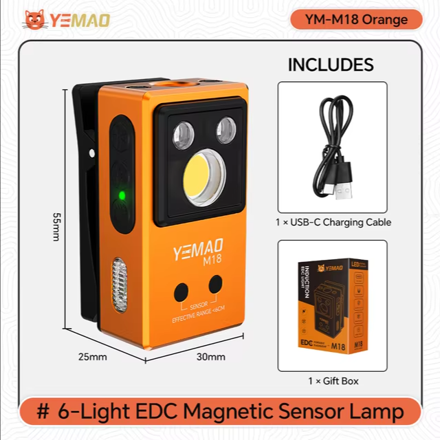 Fonarik ruchnoj svetodiodnyj Yemao YM-M18-TG3B+2UV+COB+SMD+RGB 4 Fonarik ruchnoj svetodiodnyj Yemao YM-M18-TG3B+2UV+COB+SMD+RGB 4