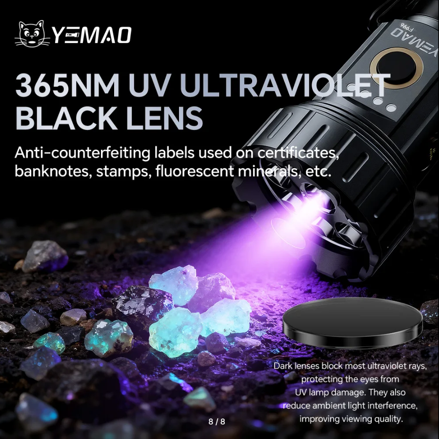 Fonarik ruchnoj svetodiodnyj Yemao YM-F996 4 Fonarik ruchnoj svetodiodnyj Yemao YM-F996 4