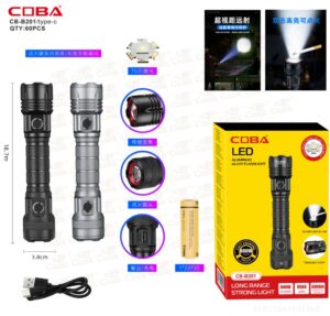 Fonar' ruchnoj Coba CB-B201-TG svetodiodnyj
