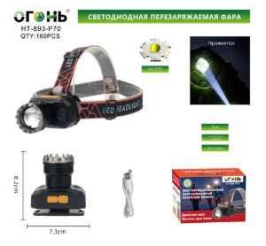 Fonar' nalobnyj HT-893-P70 4 yadra