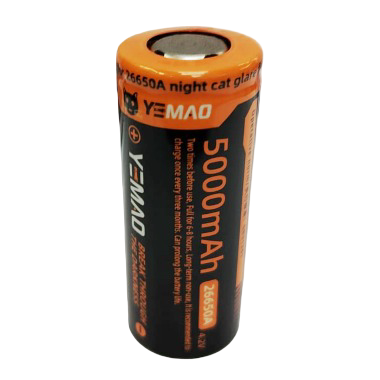 Akkumulyator Yemao YM-26650-4500mAh 4.2V 3 Akkumulyator Yemao YM-26650-4500mAh 4.2V 3