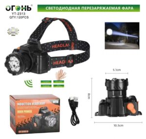 Fonar' nalobnyj YT-2313-PM10-TG LED+6XTE svetodiodnyj