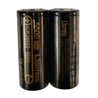 Akkumulyator Lightess ICR 26650 5500mAh 3.7V 100A Li-ion 3 Akkumulyator Lightess ICR 26650 5500mAh 3.7V 100A Li-ion 3
