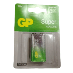 Akkumulyator GP Super 9V krona alkaline 2