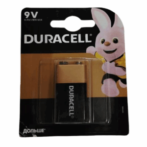 Akkumulyator Duracell 6LR61/MN 9V krona 1