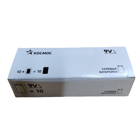 Akkumulyator Kosmos 6F22(PP3)9V solevaya 3 Akkumulyator Kosmos 6F22(PP3)9V solevaya 3