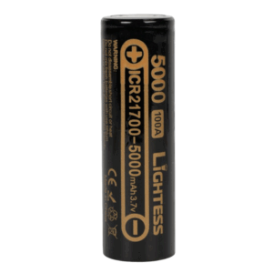 Akkumulyator Lightess ICR 21700 5000mAh 3.7V 100A Li-ion 4
