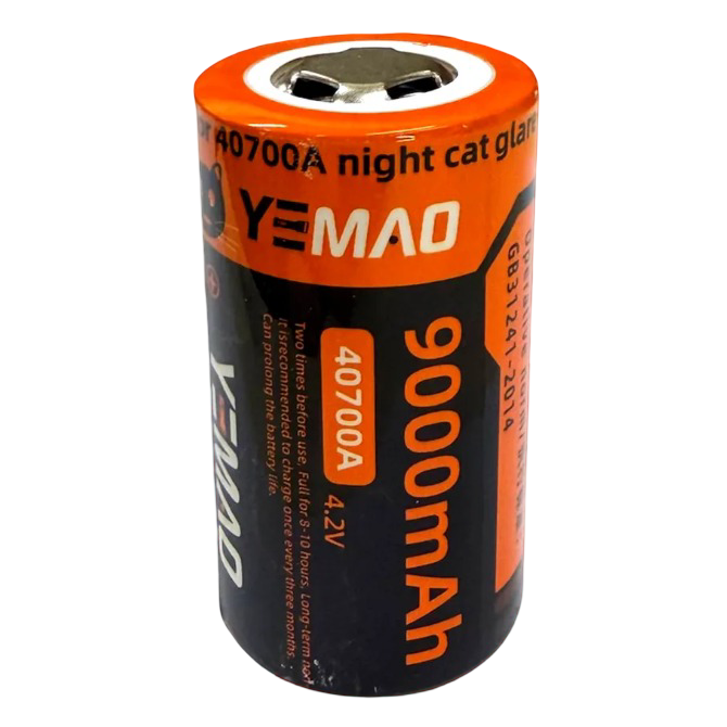 Akkumulyator Yemao 40700A 9000mAh 4.2V Li-ion 3 Akkumulyator Yemao 40700A 9000mAh 4.2V Li-ion 3