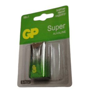 Akkumulyator GP Super 9V krona alkaline 3