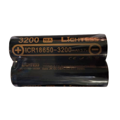 Akkumulyator Lightess ICR 18650 3200mAh 3.7V 10A Li-ion 2 Akkumulyator Lightess ICR 18650 3200mAh 3.7V 10A Li-ion 2