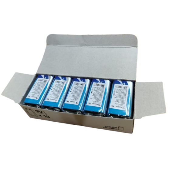 Akkumulyator Kosmos 6F22(PP3)9V solevaya 4 Akkumulyator Kosmos 6F22(PP3)9V solevaya 4