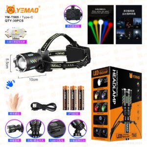 Fonar' nalobnyj Blesklux YM-T565-5colors