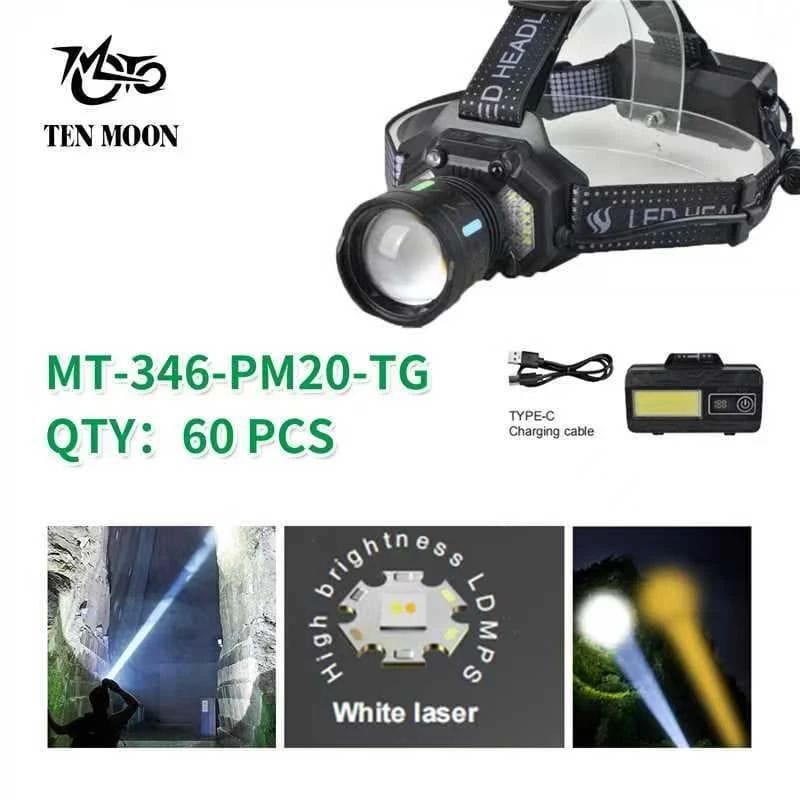Nalobnyj fonar' MT-346-PM20-TG+COB svetodiodnyj Nalobnyj fonar' MT-346-PM20-TG+COB svetodiodnyj
